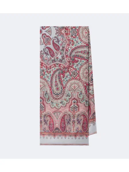 Svilen šal Zimmermann s paisley potiskom