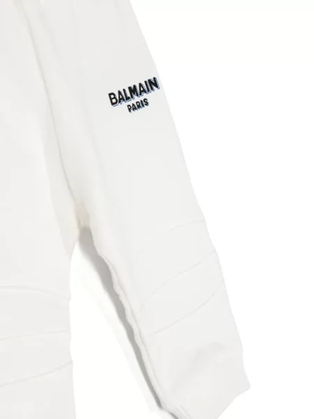 Spodnie dziecięce Balmain białe