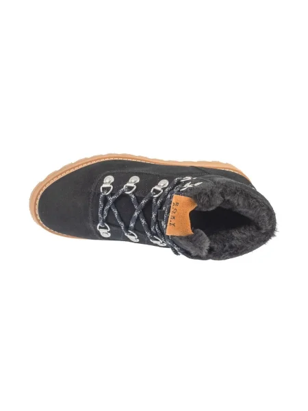 Botine Roxy cu șireturi din dantelă maro