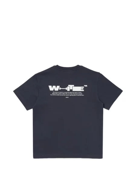 Koszulka dziecięca Off-white biała