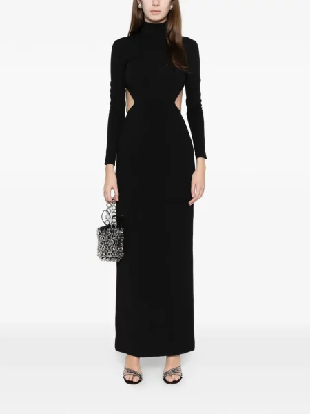 Rochie maxi Solace London de costum negru