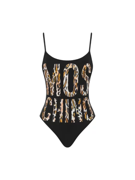 Strój kąpielowy Moschino biznesowy czarny