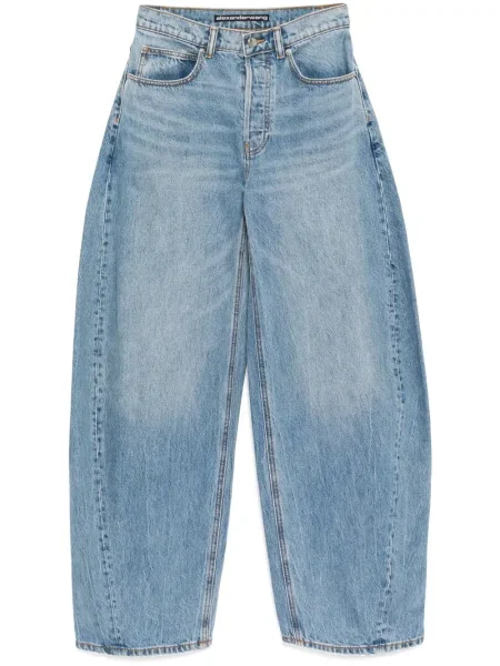Stras blugi Alexander Wang albastru