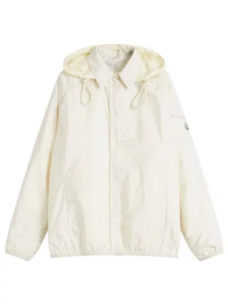 Kurtka koszulowa Moncler biała