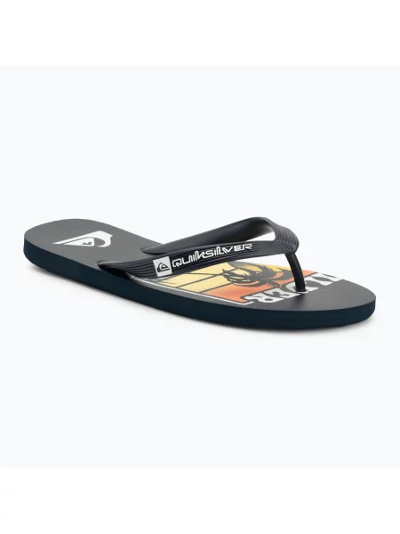 Žabky Quiksilver Java Art blue 5 modré