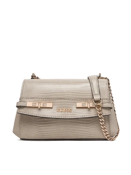 Táska Guess Melinda Mini bézs