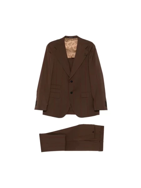 Garnitur Gabriele Pasini wełniany brązowy