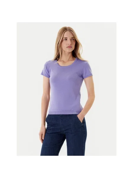 Футболка United Colors Of Benetton фиолетовая
