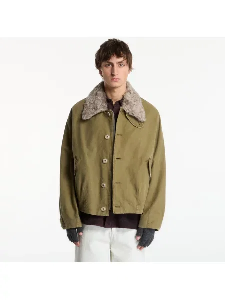Jacheta OUR LEGACY Aerial Jacket Pigment Khaki Knife Edge Twill 52