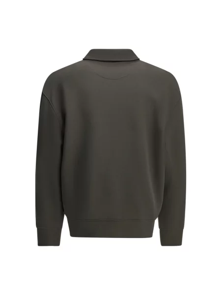 Bluza Maison Kitsune z logo szara