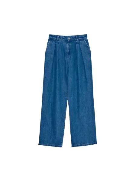 Jeansy The New Society niebieskie