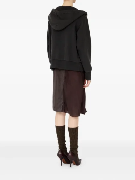 Hanorac cu glugă Maison Margiela gri