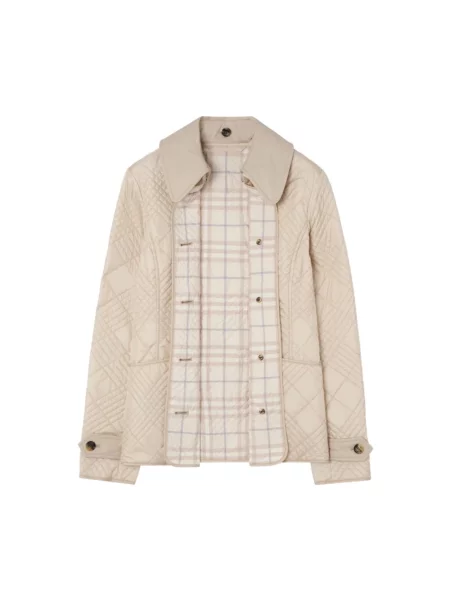 Lekka kurtka Burberry beżowa