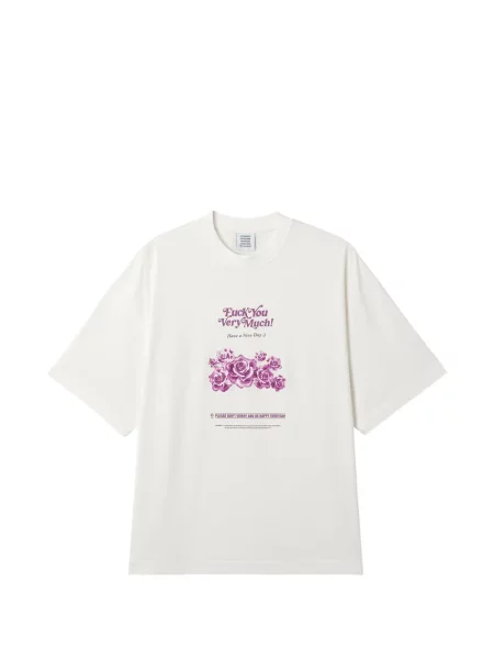 Tricou Vetements cu model floral cu imagine