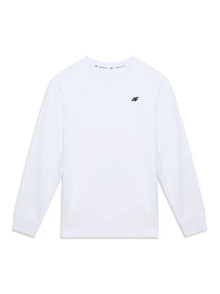 4F Junior Tricou funcțional alb