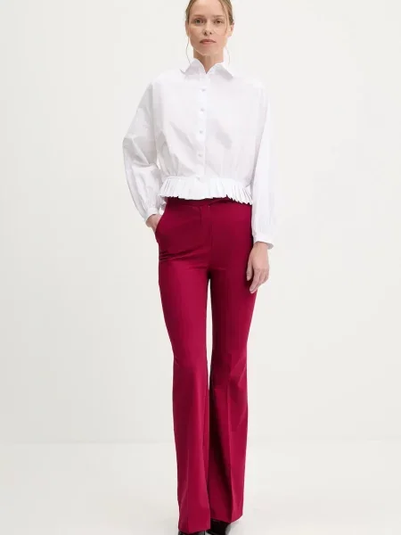 Классическая ошейниковый рубашка Answear.lab белая