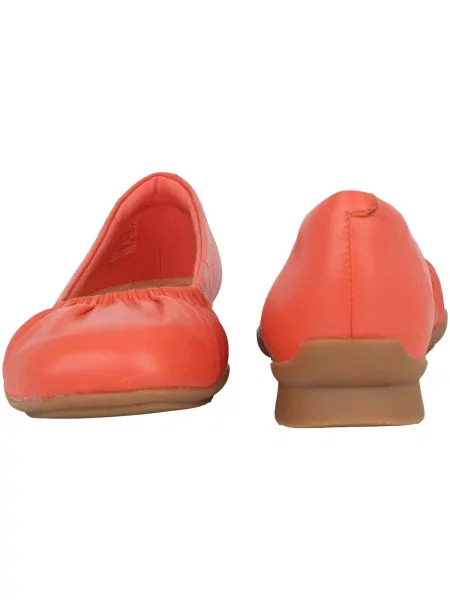 Pantofi Clarks portocaliu