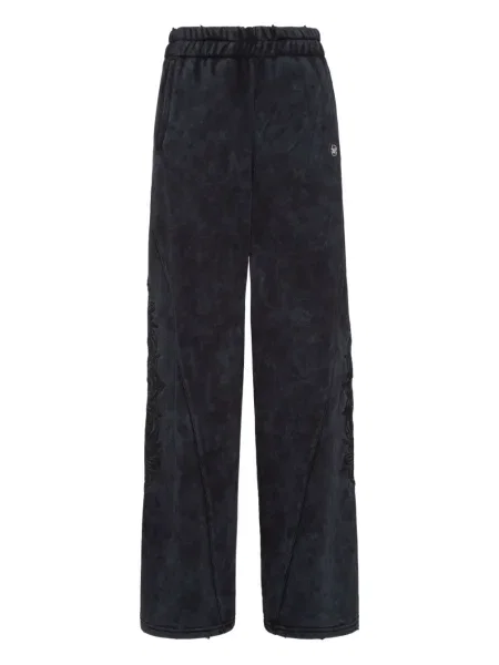 Pantaloni Philipp Plein alergare negru