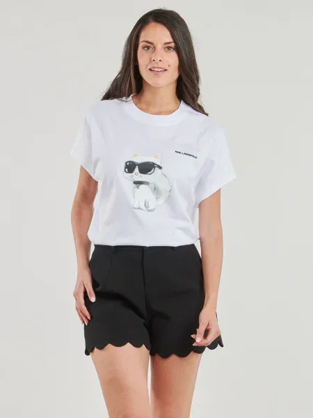 Tričko Karl Lagerfeld biela