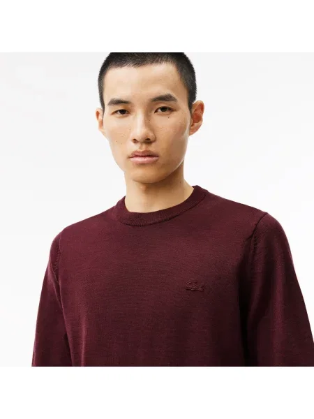Свитер Lacoste с круглым вырезом