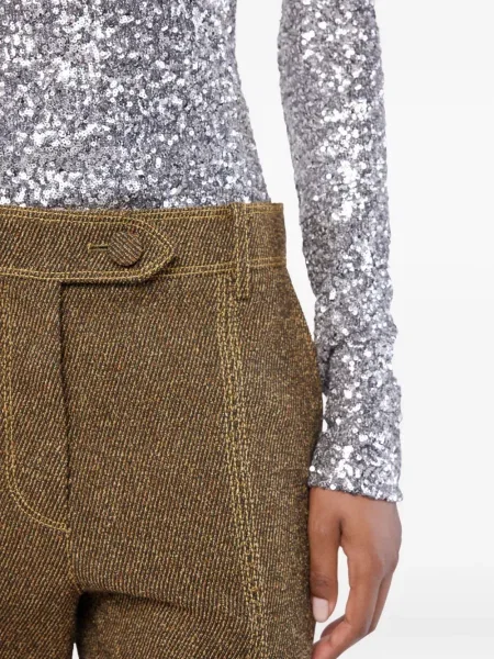 Pantaloni Rabanne verde