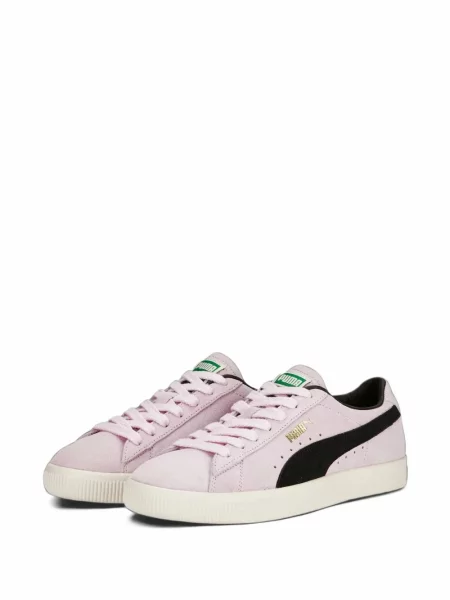 Sneakerși Puma Suede din piele de căprioară roz