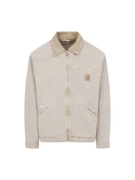 Kurtka przejściowa Carhartt Wip z autografem beżowa