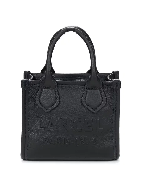 Shopper torbica Lancel črna