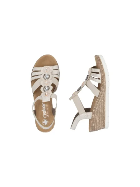 Pantofi Rieker bej