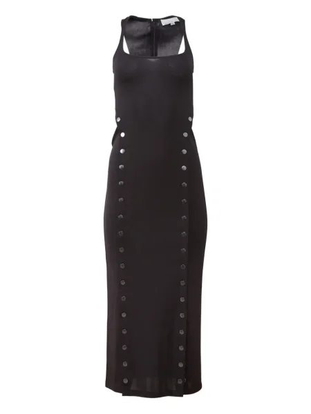 Rochie midi Fleur Du Mal până la genunchi de costum negru