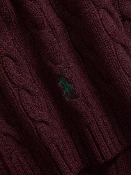 Căciulă Polo Ralph Lauren de lână roșu