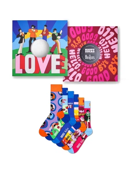 Happy Socks șosete cu x BEATLES pachet de 6