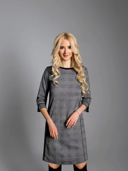 Tchibo Сукня міні Білий/чорний біла