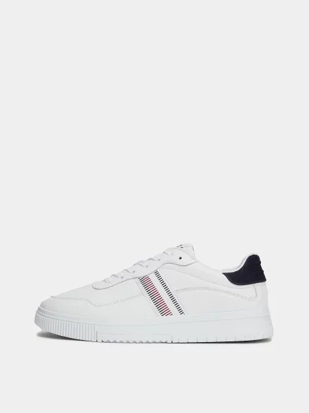 Кожаные ботинки Tommy Hilfiger белые