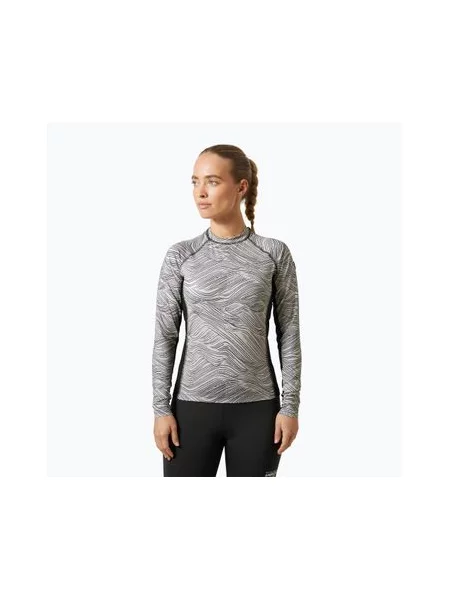 Кофта для плавання Helly Hansen Waterwear Rashguard pink cloud wave рожевий