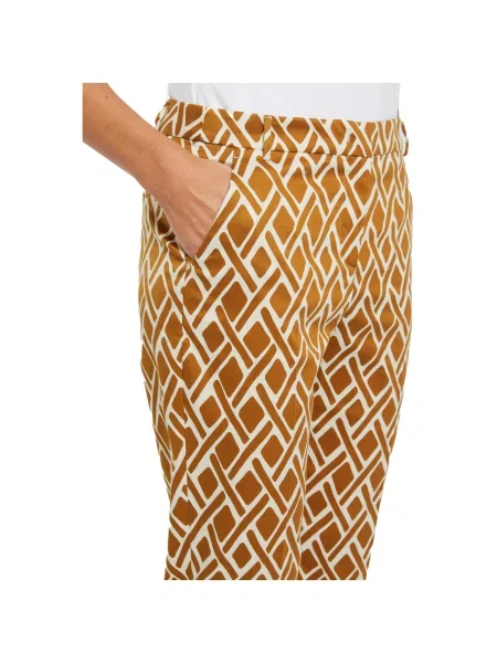 Pantaloni Pennyblack alb