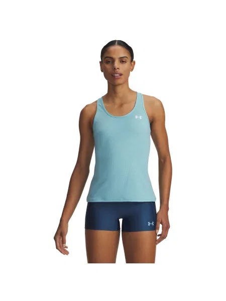 Koszulka treningowa Under Armour Tech Mesh Racer Tank biała