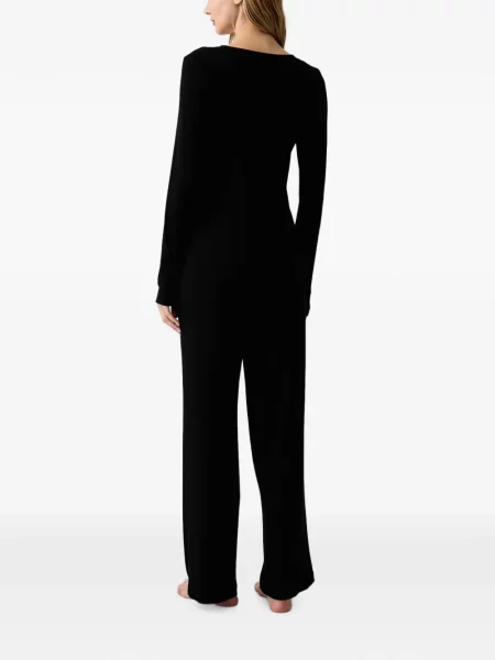 Pijamale Dkny cu autograf negru