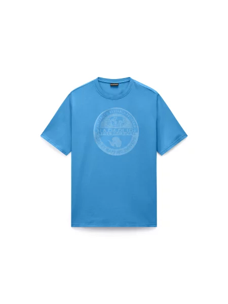 NAPAPIJRI Tricou S-Bollo azuriu