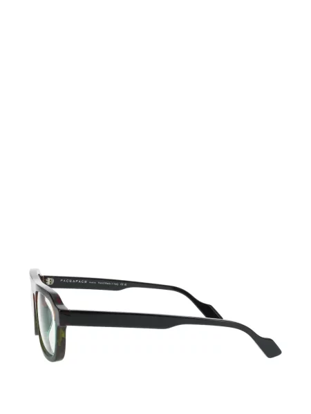 Ochelari de soare Face à Face cu imprimeu geometric maro