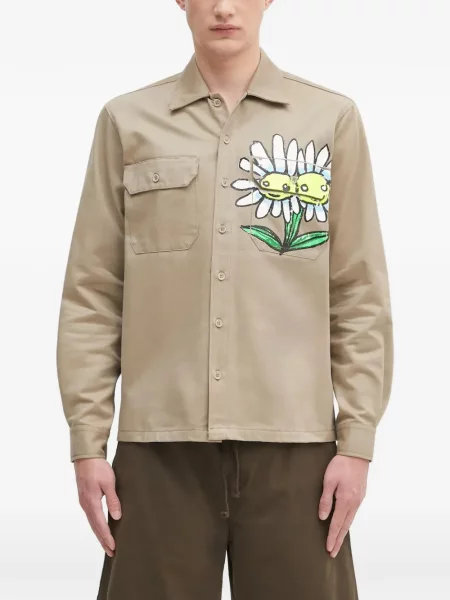 Риза Sky High Farm на цветя с принт