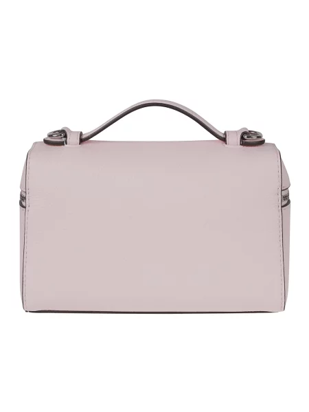 Torebka Tory Burch skórzana beżowa