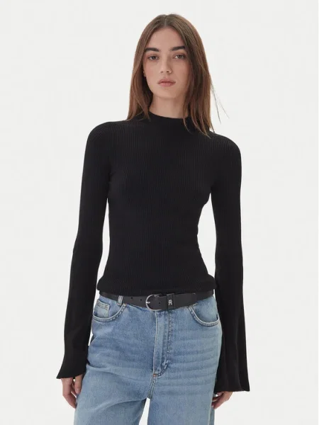 Kontatto Bluză cu gât negru