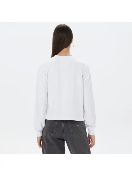 Bluza Tommy Hilfiger z logo biała