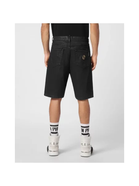 Szorty Philipp Plein czarne