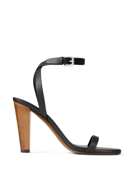 Sandale Ralph Lauren Collection cu bretele negru