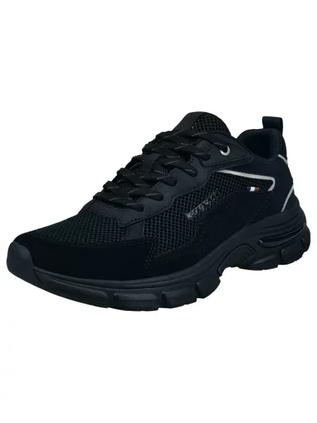 Sneakerși Bugatti negru