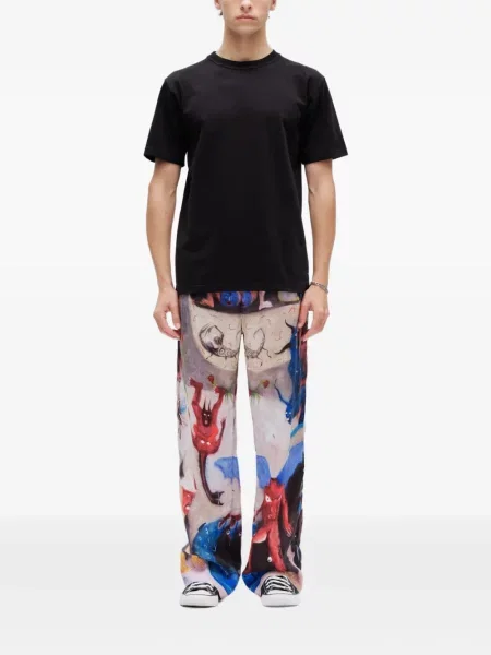 Tricou Endless Joy cu imagine negru