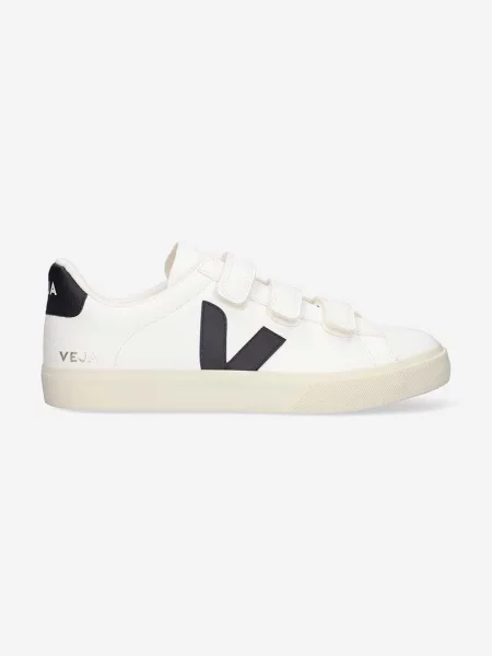 Trampki Veja Recife Logo Chromefree Leather Extra/ White_Black EUR 37 białe