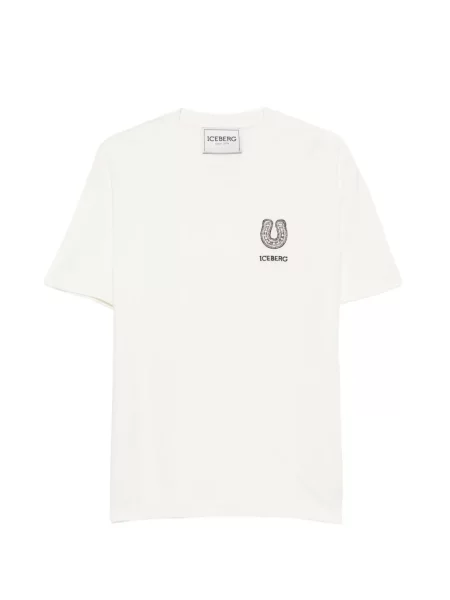 Tricou Iceberg cu autograf alb